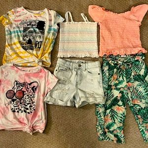 Girls Spring/Summer Bundle Size Small/6-6x
